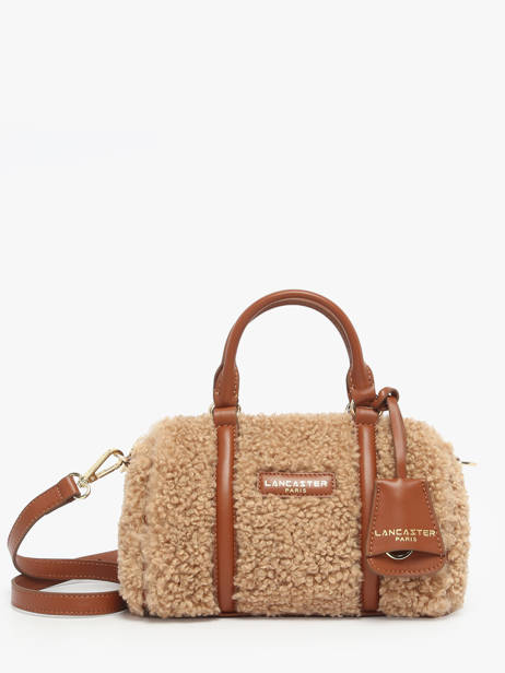 Sac Bandoulière Moumoute Lancaster Marron moumoute 53