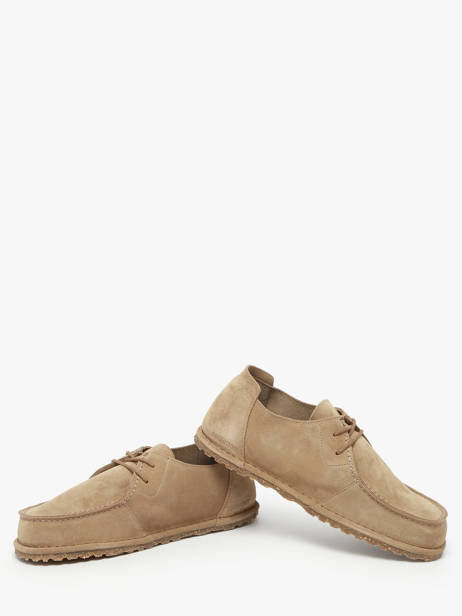 Derby Shoes In Leather Birkenstock Beige men 1027274 other view 2