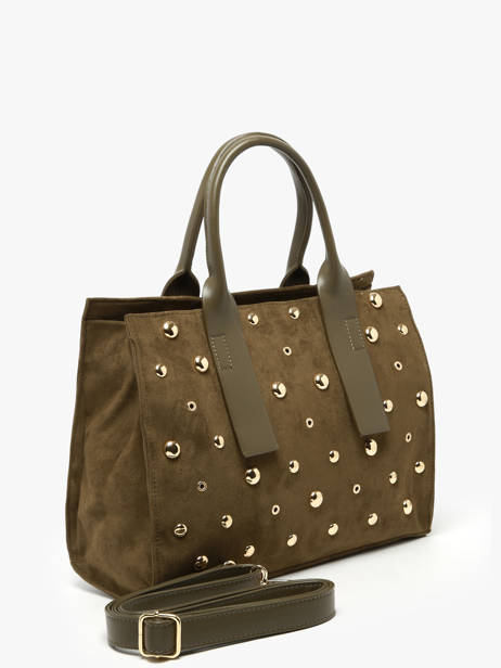Sac Porté Main A4 Stud David jones Vert stud CM7868 vue secondaire 2