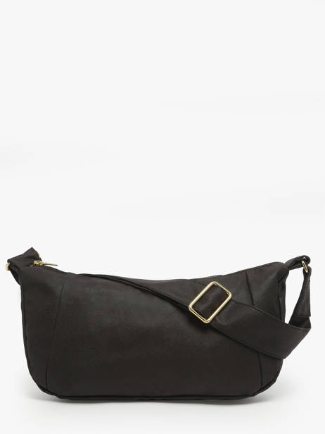 Shoulder Bag Waxed Cotton Rivedroite Black waxed CHARIWAX other view 4