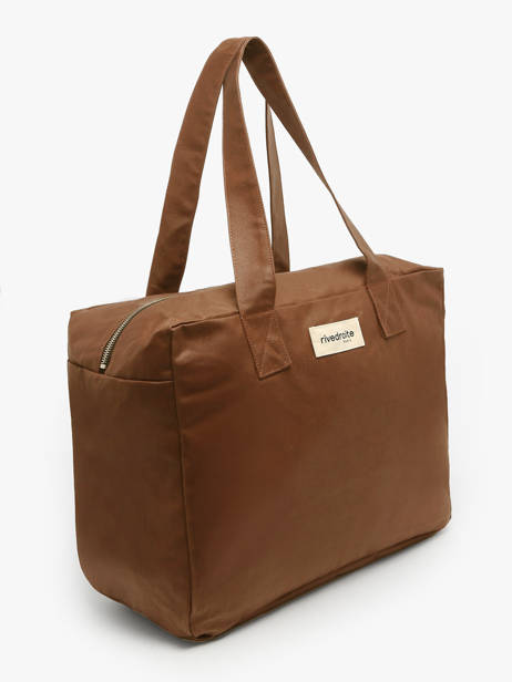 Shoulder Bag Célestins Waxed Rivedroite Brown waxed CELESWAX other view 2