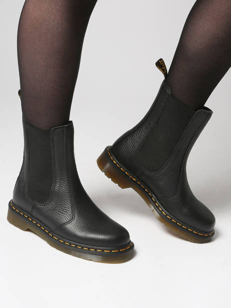 Chelsea Boots 2976 In Leather Dr martens Black women 41404001 other view 1