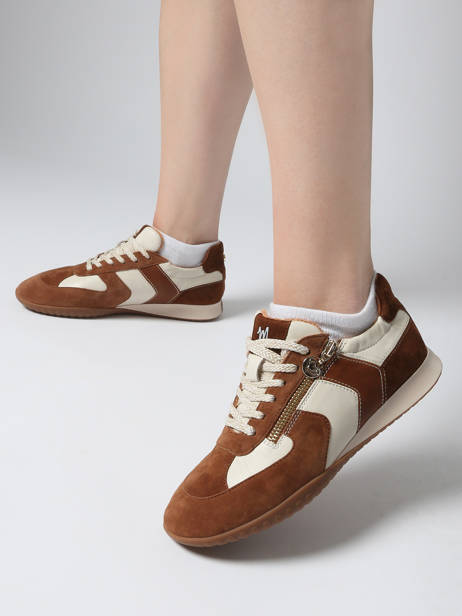 Boots In Leather Mam'zelle Brown women CSGLO31 other view 1