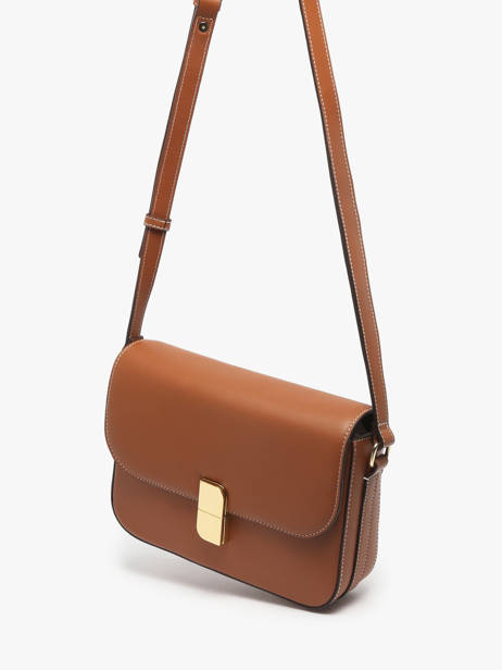 Medium Leather Alice Crossbody Bag Nat et nin Brown vintage M other view 2