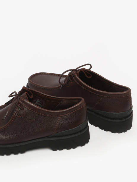 Derby Shoes In Leather Clarks Brown men 26183314 other view 2