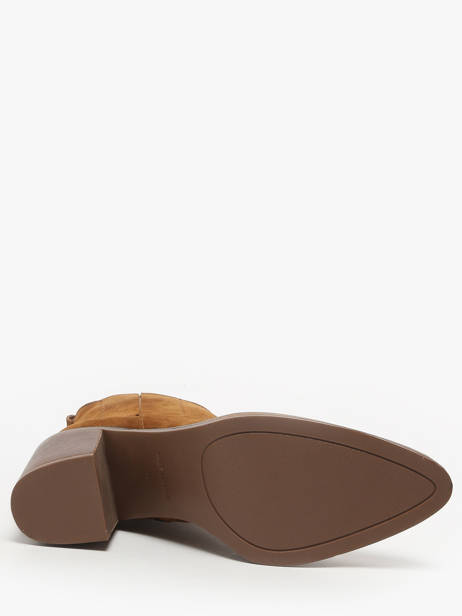 Heeled Boots In Leather Alpe Brown women 54511101 other view 4