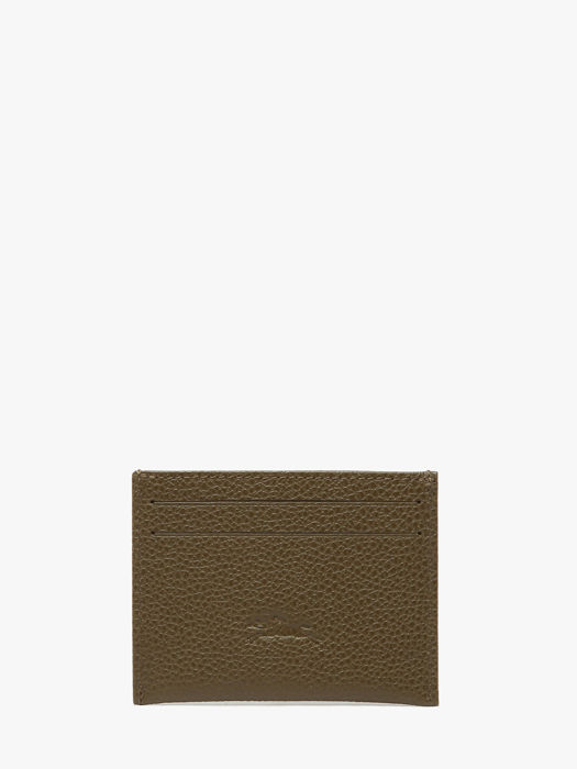 Longchamp Le foulonné Porte billets/cartes Vert