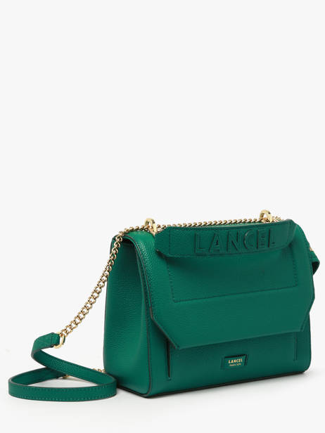 Top Handle M Ninon Leather Lancel Green ninon A09222 other view 2
