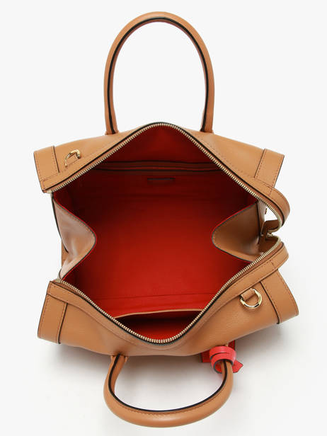 Medium Leather Bcbg Bowling Bag Lancel Brown bcbg A13690 other view 3