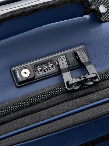 Softside Luggage On Wheels Maubert 2.0 Delsey Blue maubert 2.0 3813821W other view 1