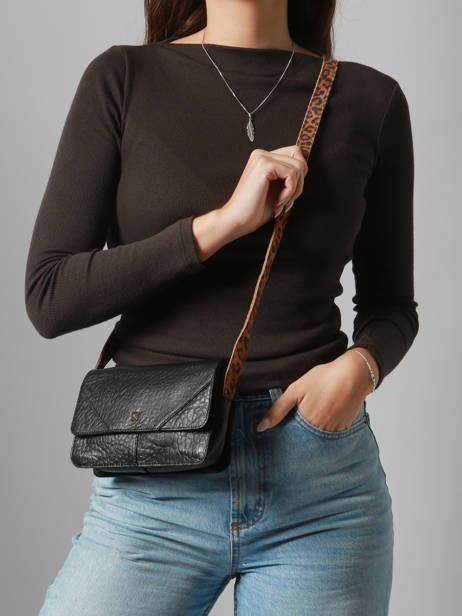 Shoulder Bag June Leather Pieces Black june 17160060 other view 1