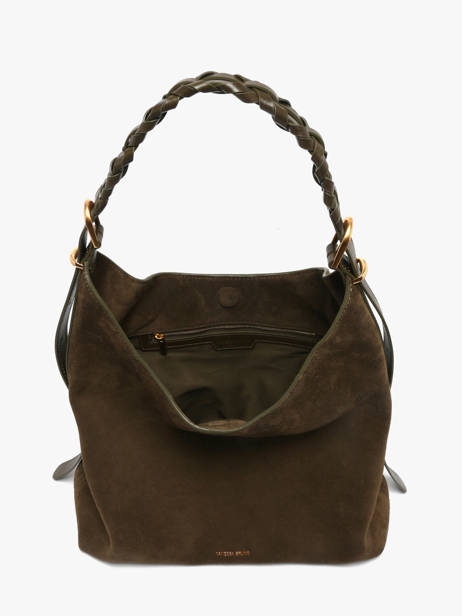 Large Suede Jess Hobo Bag Vanessa bruno Green jess 29V40917 other view 3