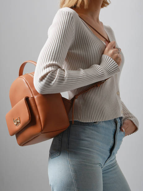 Backpack By byblos Brown amina BS57B03 other view 1