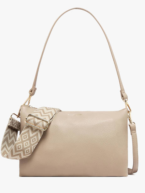 Shoulder Bag New Grain Miniprix Beige new grain F6936