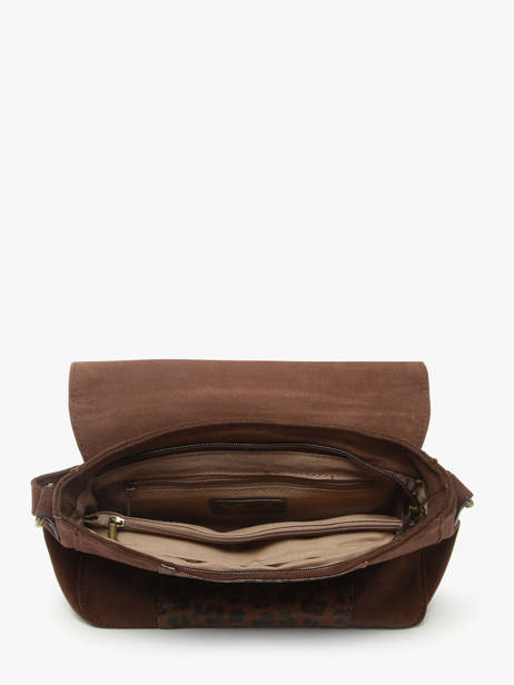 Sac Bandoulière Velvet Miniprix Marron velvet 27582 vue secondaire 2