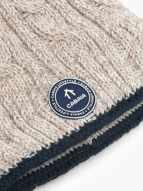 Bonnet Cabaia Beige hats CREAMYGI vue secondaire 1