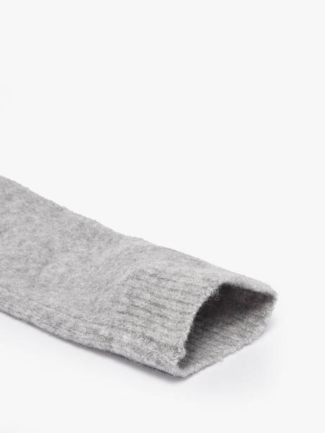 Gloves Pieces Gray fortuna 17151092 other view 1