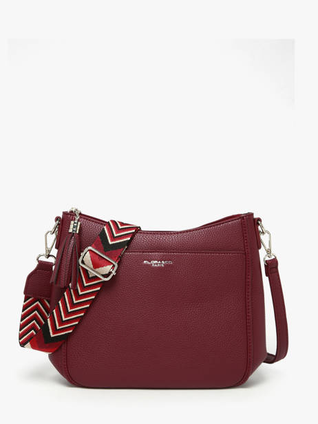 Shoulder Bag Grained Miniprix Red grained F8575
