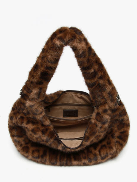 Sac Porté épaule Fur Fourrure Miniprix Marron fur 6542 vue secondaire 2