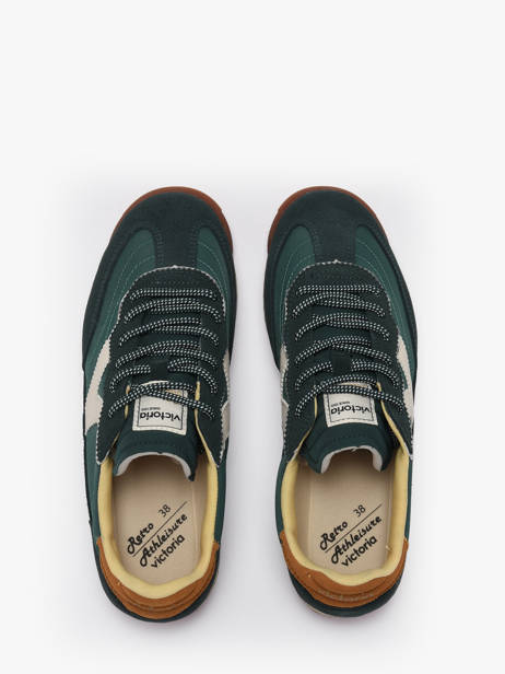 Sneakers Saturno In Leather Victoria Green women 1158102 other view 3