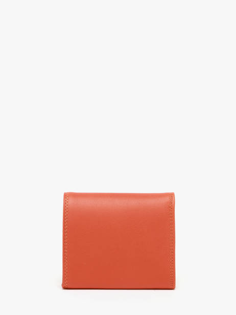 Porte-monnaie Marina Cuir Katana Orange marina 753047 vue secondaire 2