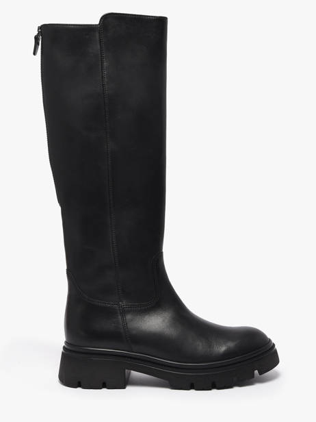 Heeled Boots In Leather Gabor Black women 27