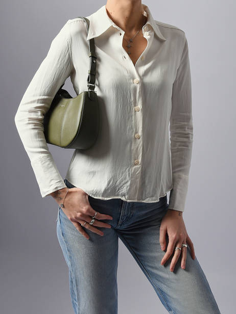 Shoulder Bag Juliette Leather Le tanneur Green juliette TJET1050 other view 1