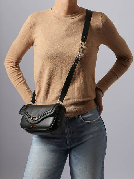 Shoulder Bag Dea Guess Black dea BG799379 other view 1