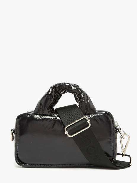 Crossbody Bag Glossy Recycled Polyester Wouf Black glossy BM250023 other view 4