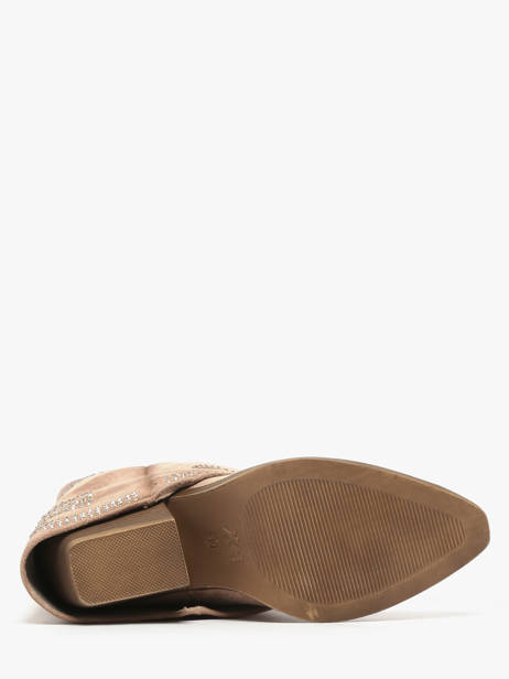 Santiago Boots Xti Beige women 144467 other view 4