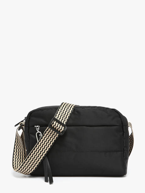 Sac Bandoulière Cumulus Nylon Recyclé Aube Noir cumulus 101CS01