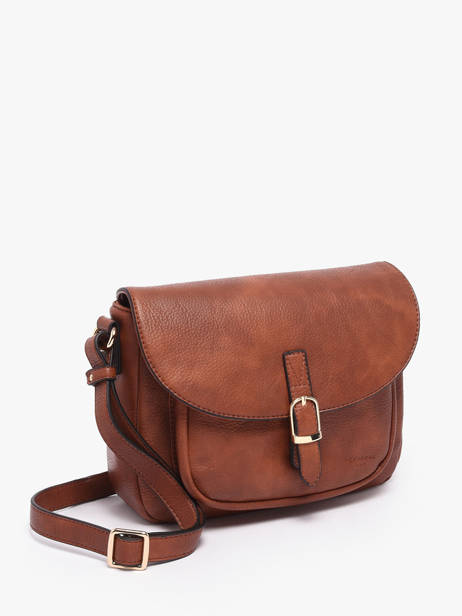 Sac Bandoulière Toscane Hexagona Marron toscane 579734 vue secondaire 2