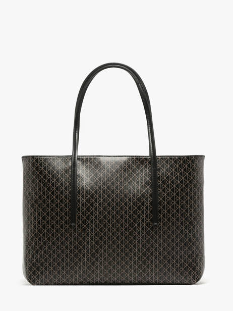 Sac Porté épaule Coated Emblem Calvin klein jeans Noir coated emblem 4F3267G vue secondaire 4