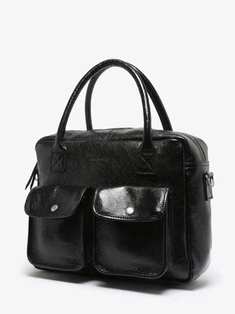 Sac Le Dandy Éclipse Cuir Paul marius Noir eclipse DANDYECL vue secondaire 2