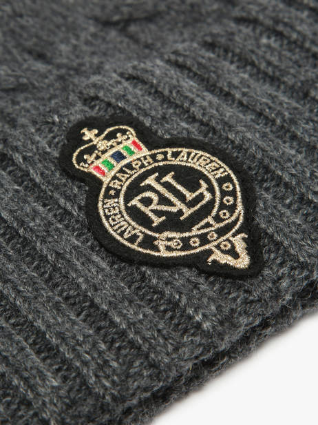 Beanie Lauren ralph lauren Gray textile 54P04455 other view 1