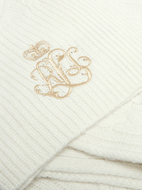Scarf Lauren ralph lauren Beige textile 54P04467 other view 1