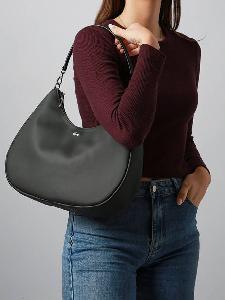 Shoulder Bag Daily City Lacoste Black daily city NF5125DZ other view 1