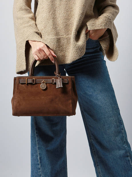 Satchel American Icon Leather Tommy hilfiger Brown american icon AW18202 other view 1