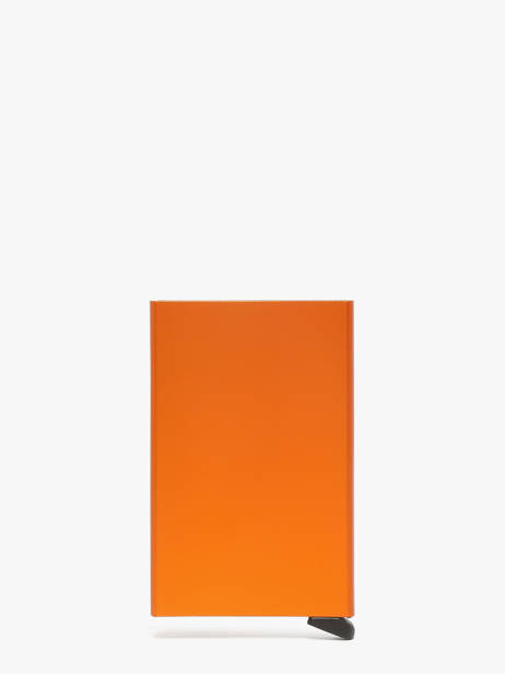 Aluminium Card Holder Secrid Orange alu 00C other view 2