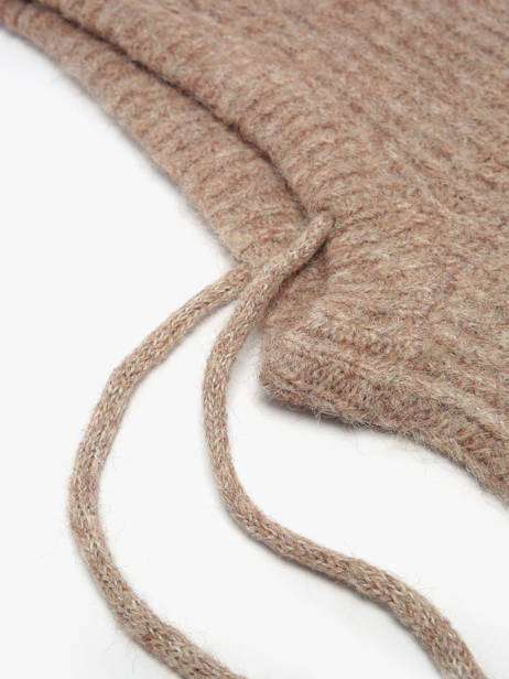 Beanie Pieces Beige nambi 17154954 other view 2