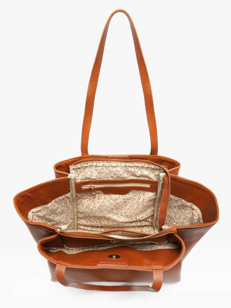 Sac Porté épaule Helena Cuir Francinel Marron helena 22947 vue secondaire 3