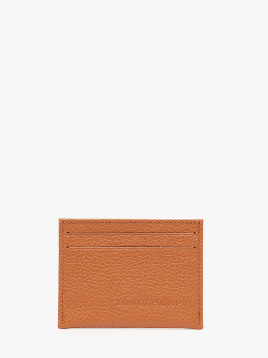 Longchamp Le foulonné Bill case / card case Orange
