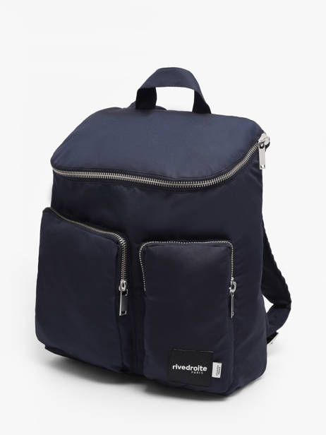 Backpack Rivedroite Blue reborn ABELREB other view 1