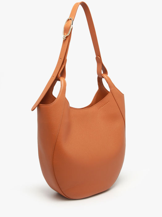 Longchamp Le foulonné Hobo bag Orange