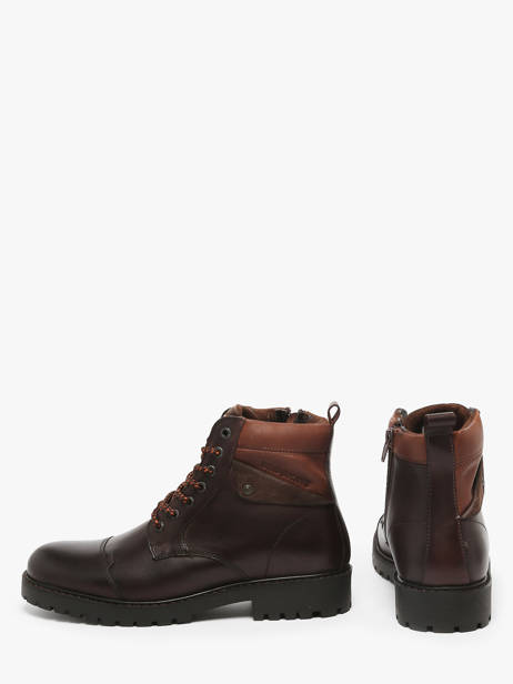Boots Tuto In Leather Redskins Brown men TUTO other view 2