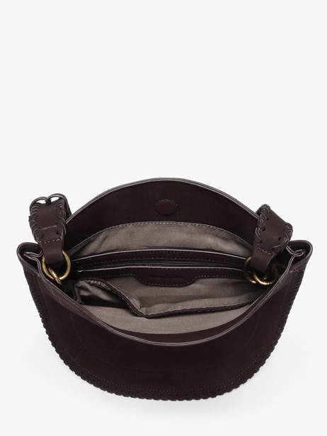 Shoulder Bag Lace Miniprix Brown lace 88133 other view 2