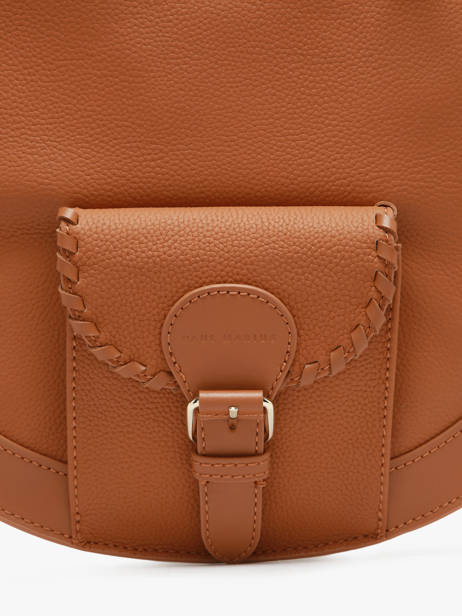 Sac Hobo M Cuir Paul marius Marron vintage M vue secondaire 1