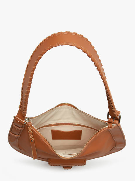 Sac Hobo M Cuir Paul marius Marron vintage M vue secondaire 2