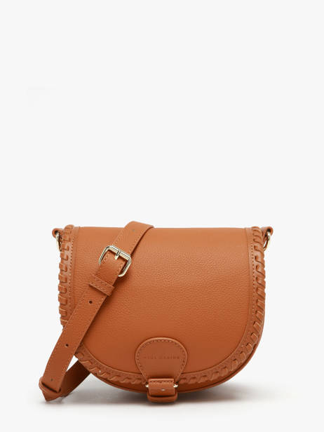 Small Leather Bobo Crossbody Bag Paul marius Brown vintage S