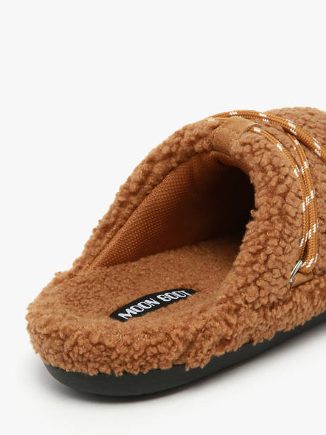 Slippers Moon boot Brown women D2410040 other view 2